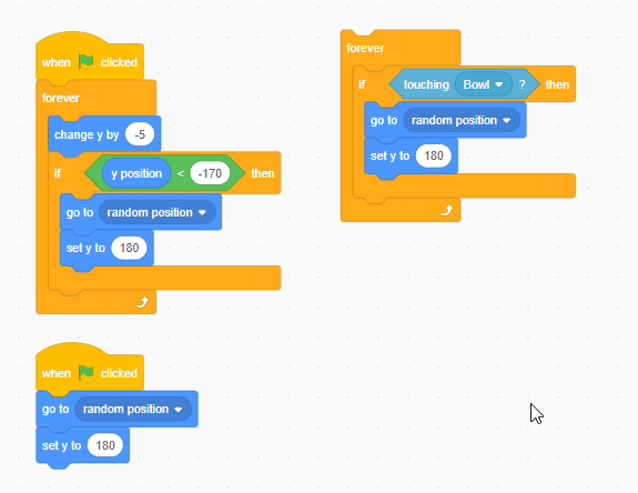 Put the above code inside a forever loop